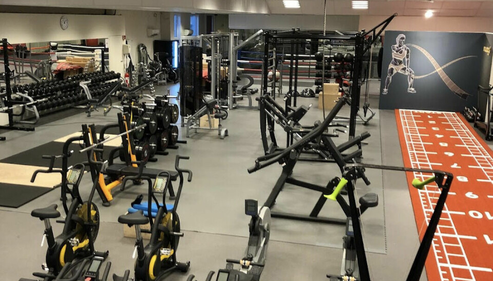 Treningsstudioes har stått tomme under pandemiens lockdown. Som her, fra Mudo Gym på Lillehammer. Folk har blitt i dprligere fysisk form.