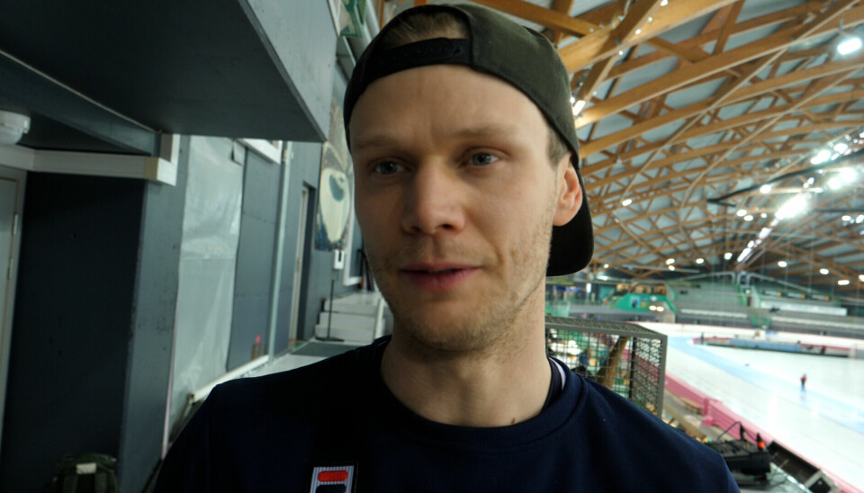 Håvard Holmefjord Lorentzen var fornøyd med følelsen under siste helgs NC i Vikingskipet på Hamar(Foto: e-tv)