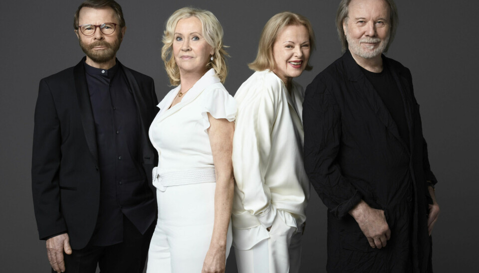 London 20200228. ABBA er ute med sitt nye studioalbum Voyage, deres første album på nesten 40 år. Den har fått blandet kritikk.Foto: Baillie Walsh, Universal Music / NTB