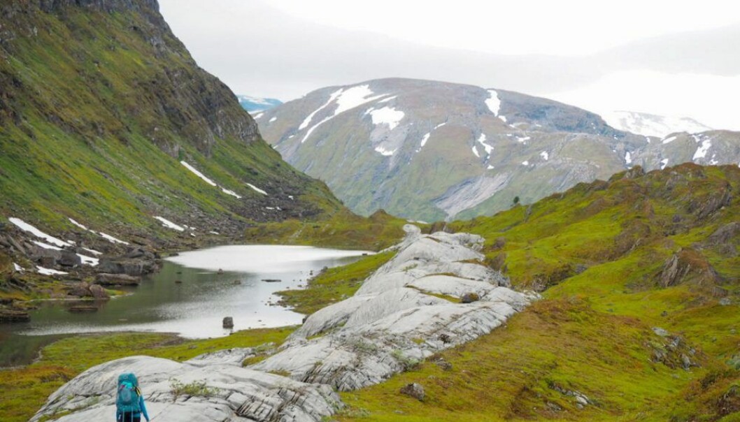 På tur i Saltfjellet - Svartisen nasjonalpark Foto: Magnus Beyer Brattli På tur i Saltfjellet - Svartisen nasjonalpark Foto: Magnus Beyer Brattli