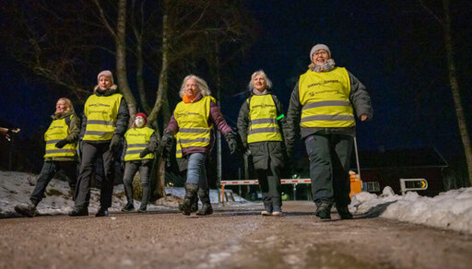 TJUKKASGJENGEN: Tjukkasgjengen ble startet av en privatperson i Moss i 2012. Den har i dag over 370 mer eller mindre aktive underavdelinger rundt om i landet. Foto: Heiko Junge / NTB