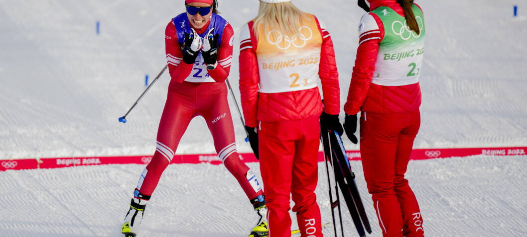 Fall ødela Norges medaljesjanser på kvinnenes stafett – ROC vant