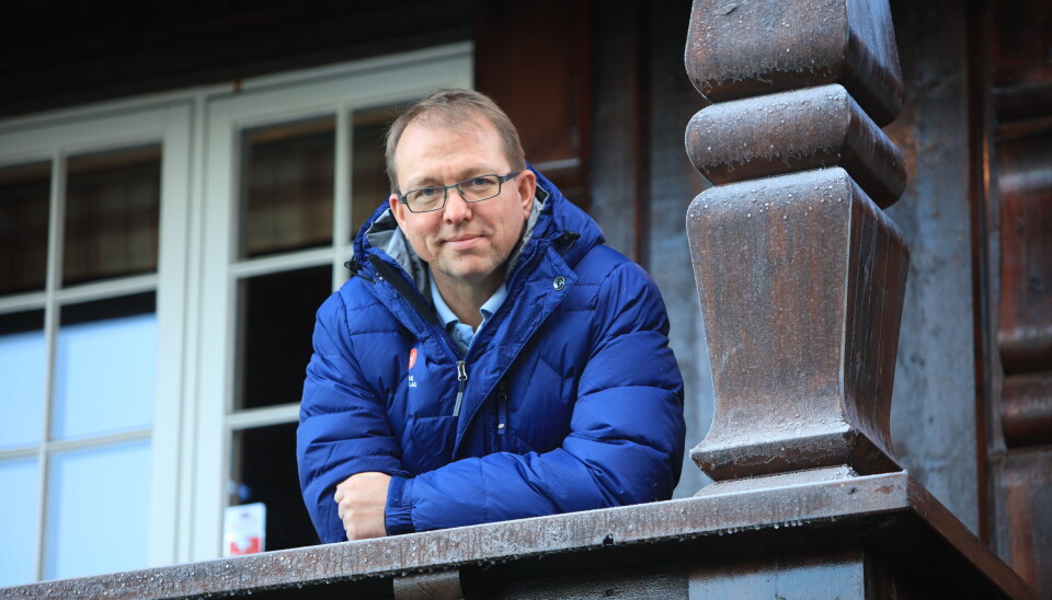 Generalsekretær Audun Bringsvor i Norsk Hyttelag. Foto: Leif Mange Flemmen.