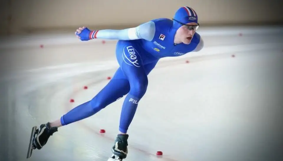 Vidunderbarn et fra Bergen, Sigurd Henriksen, med annenplass på 5000 meter i NM på skøyter(Foto: Lasse Olsrud Evensen) Vidunderbarn et fra Bergen, Sigurd Henriksen, med annenplass på 5000 meter i NM på skøyter(Foto: Lasse Olsrud Evensen)