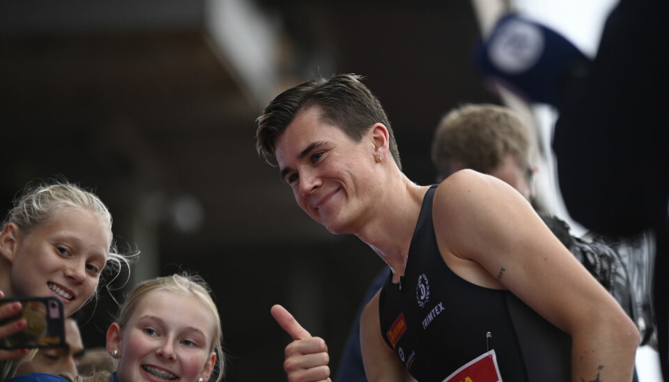 Jacom Ingebrigtsen så stinn ut av trening og ble nummer fire på 800 meter i Bergen.