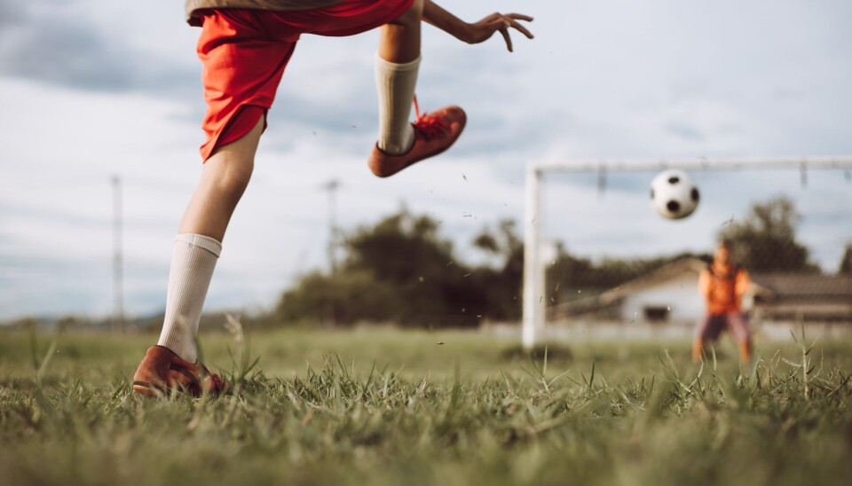 Hva tror du er avgjørende hvis du skal bli god i fotball?