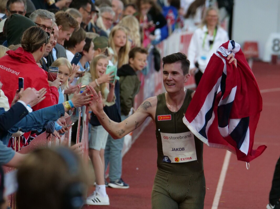 Dette er Kongen av Bislett. Dette er Kongen av Bislett.
