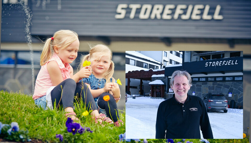 Familier og turister ønskes velkommen til Storefjell i sommer til normale priser. Lars Nibstad skjønner at folk skremmes av de skyhøye hotellprisene i de store byene, men han presiserer at det ikke er slik på landet.