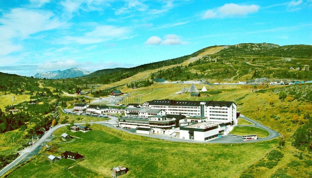 Storefjell Høyfjellshotel, Golsfjellet. Storefjell Høyfjellshotel, Golsfjellet.
