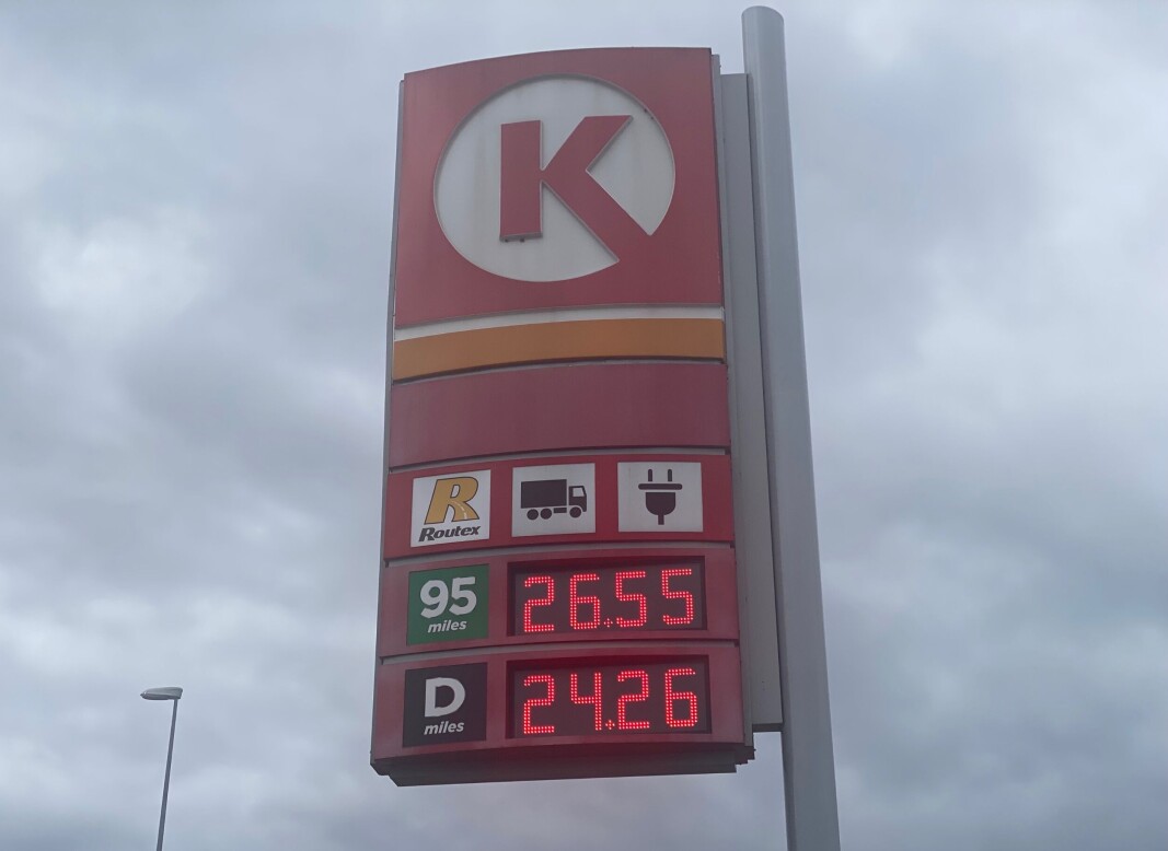 Bensin og dieselpriser - ikke for Bensin og dieselpriser - ikke for