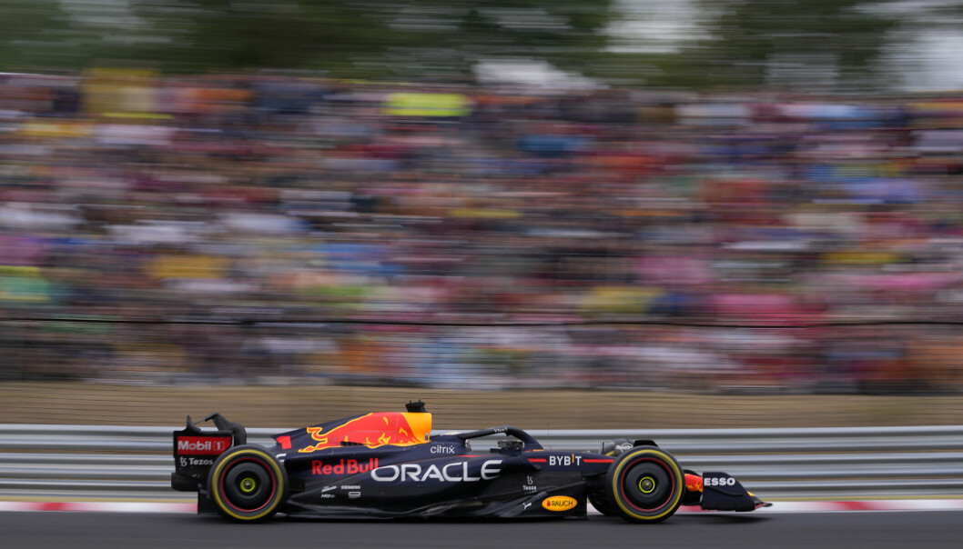 Red Bull´s Max Verstappen vant i Hungarian Formula One Grand Prix på Hungaroring-banen nær Budapest, Hungary, Red Bull´s Max Verstappen vant i Hungarian Formula One Grand Prix på Hungaroring-banen nær Budapest, Hungary,