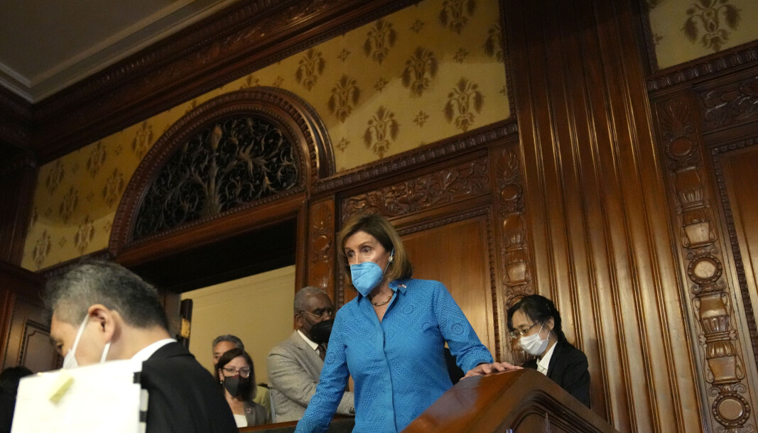 U.S. House Speaker Nancy Pelosi, har vært på rundreise i Asia som provoserer Kina.) U.S. House Speaker Nancy Pelosi, har vært på rundreise i Asia som provoserer Kina.)