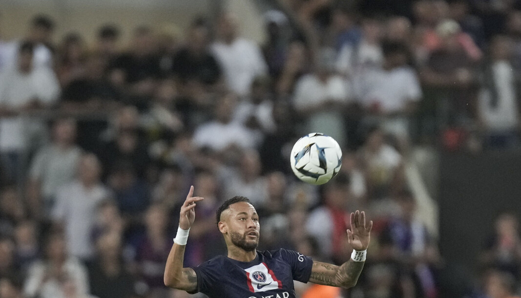 PSG's Neymar og Leonel Messi i praktslag for PSG. PSG's Neymar og Leonel Messi i praktslag for PSG.