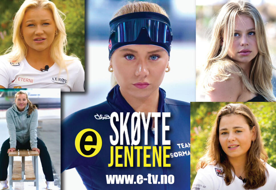 Lørdag 15 oktober kommer første episode av 'Skøytejentene' på e-tv.no