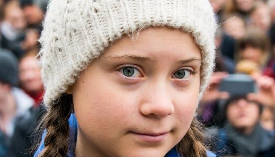 Store deler av ungdommen har Greta Thunberg som forbilde