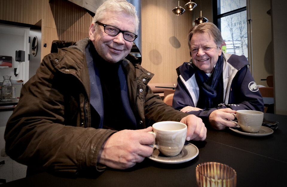 Kristian Skullerud og om Torkehagen lager radiopodcasten 'To eldre menn: om livet' Kristian Skullerud og om Torkehagen lager radiopodcasten 'To eldre menn: om livet'